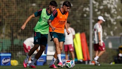 Intense session at Ciudad Real Madrid