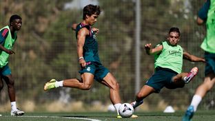 Nuevo entrenamiento en la Ciudad Real Madrid
