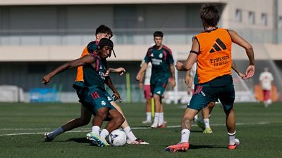 El equipo prepara el partido ante el Betis