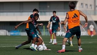 El equipo prepara el partido ante el Betis