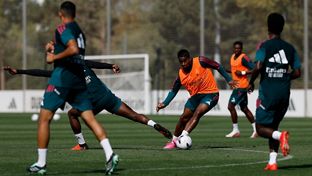 Nueva sesión para preparar el derbi
