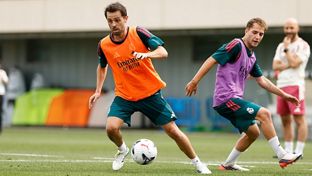 Bernardo Silva, Vini Jr. y Brahim se incorporan a los entrenamientos