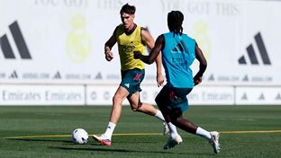 Nuevo entrenamiento en la Ciudad Real Madrid