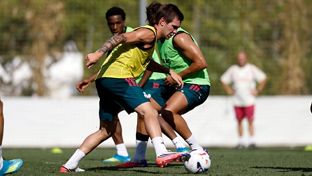 Nuevo entrenamiento en la Ciudad Real Madrid
