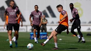 El Real Madrid prepara el partido contra el Espanyol