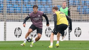 El equipo se entrenó en la Ciudad Real Madrid