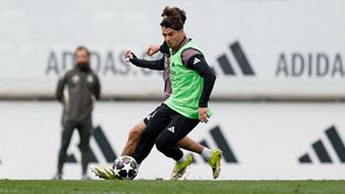 El Real Madrid prepara el partido contra el Manchester City