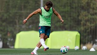 Nuevo entrenamiento en la Ciudad Real Madrid