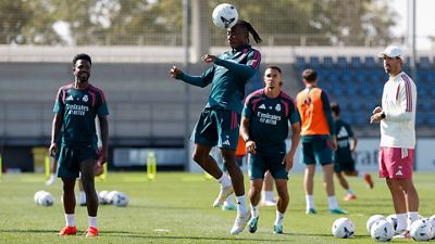 Nueva sesión para preparar el derbi