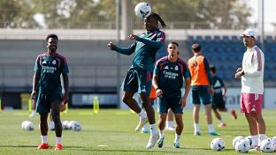 Nueva sesión para preparar el derbi