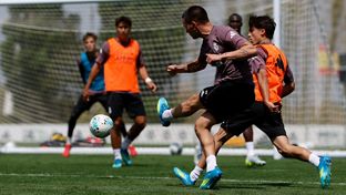 El Real Madrid prepara el partido contra el Betis