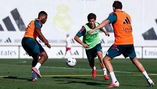 Nuevo entrenamiento en la Ciudad Real Madrid