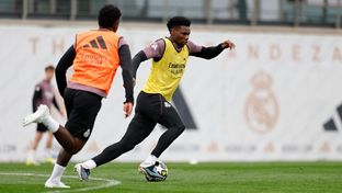 El Real Madrid sigue preparando el partido contra el Manchester City 