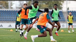 El Real Madrid prepara el partido contra el Rayo