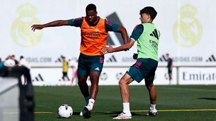 Nuevo entrenamiento en la Ciudad Real Madrid