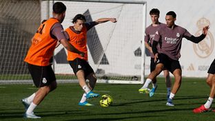 El equipo completó el primer entrenamiento de la semana
