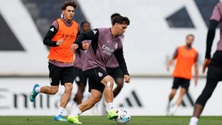 Último entrenamiento antes de recibir al Oviedo