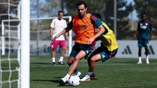 Nuevo entrenamiento en la Ciudad Real Madrid