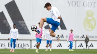 Último entrenamiento antes de recibir al Manchester City