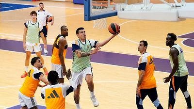 Último entrenamiento antes de viajar a Múnich