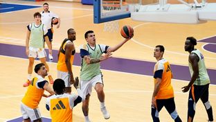 Último entrenamiento antes de viajar a Múnich