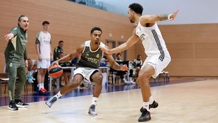 El equipo prepara el partido frente al Valencia Basket