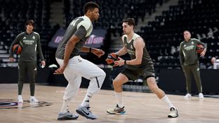 Último entrenamiento antes de visitar al París Basketball
