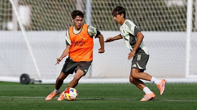 El Castilla prepara el partido contra el Avilés