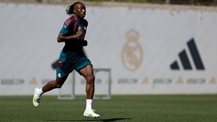 Diomande trained on his first day