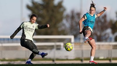 Final training session before the Sevilla clash