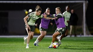 El Real Madrid se entrenó en Castellón antes de la semifinal de la Supercopa 