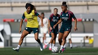 O Real Madrid completa o primeiro treino da pré-temporada