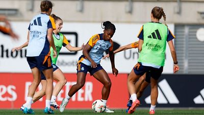 El Real Madrid prepara el derbi contra el Atlético