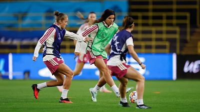 El Real Madrid se entrenó en Mánchester