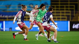 El Real Madrid se entrenó en Mánchester