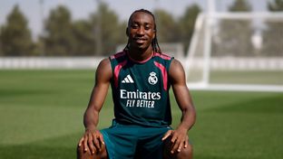 Yan Diomande: "Es un sueño estar aquí y quiero ayudar al equipo a ganarlo todo"