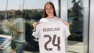 Keukelaar: “El Real Madrid es un club tan grande que es perfecto estar aquí”