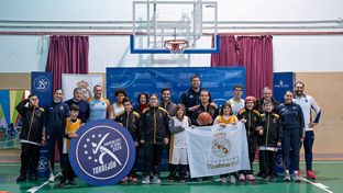 Arranca la escuela de baloncesto adaptado de la Fundación en Torrejón de Ardoz
