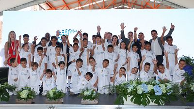 La Fundación inaugura una nueva escuela sociodeportiva en Colombia en colaboración con Gonvarri