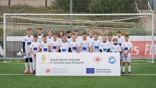 The beneficiaries of the new Foundation schools in Ukraine visit Madrid for the first time