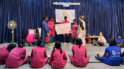 The Real Madrid Foundation visits its social sports projects in India to evaluate their impact