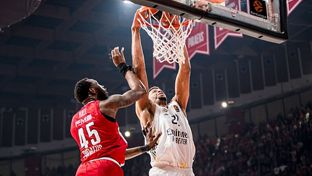 102-88: Derrota ante el Olympiacos