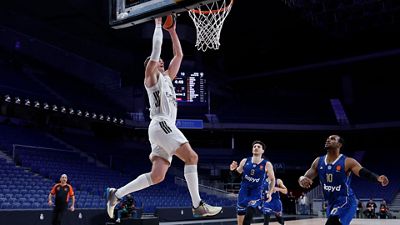 Madrid claim fifth EuroLeague home win in a row