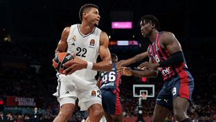 76-72: Narrow defeat to Baskonia in EuroLeague