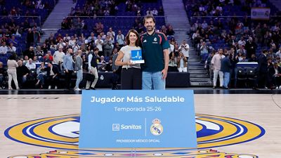 Llull, elegido el Jugador Más Saludable de la temporada 2025/26