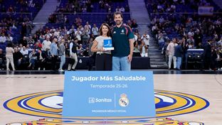 Llull, elegido el Jugador Más Saludable de la temporada 2025/26
