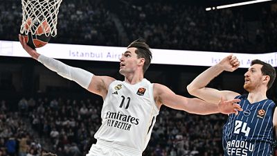 El Real Madrid recibe mañana al Anadolu Efes en la Euroliga