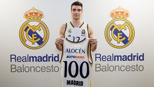 Alocén reaches 100 games with Real Madrid