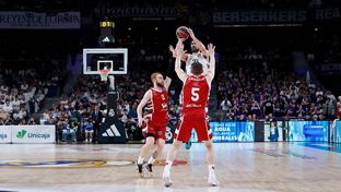 Llull's huge three-pointer to close out the first half