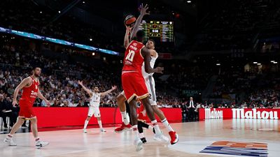 El Real Madrid disputa mañana el cuarto partido de los playoffs ante el Olympiacos